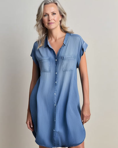 Elegant Denim Dress